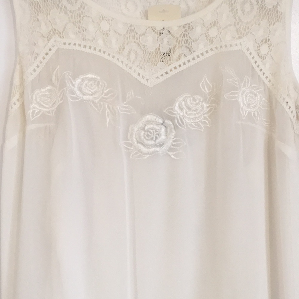 Embroidered Mini Dress - Picture 2 of 3
